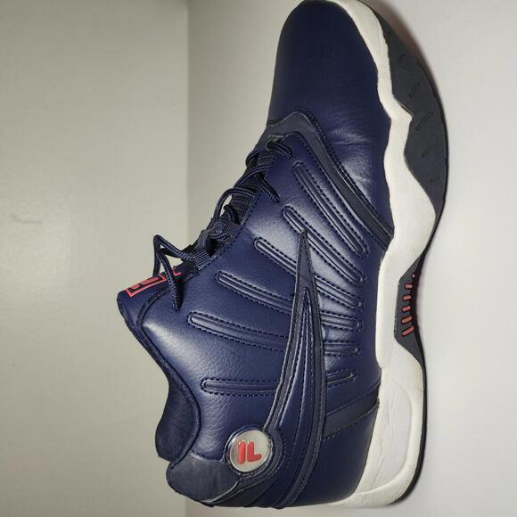 Fila Men's Athletic Sneakers - Navy Blue Size 12 - Picture 5 of 8